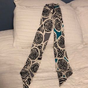 100% silk DVF Rose Scarf